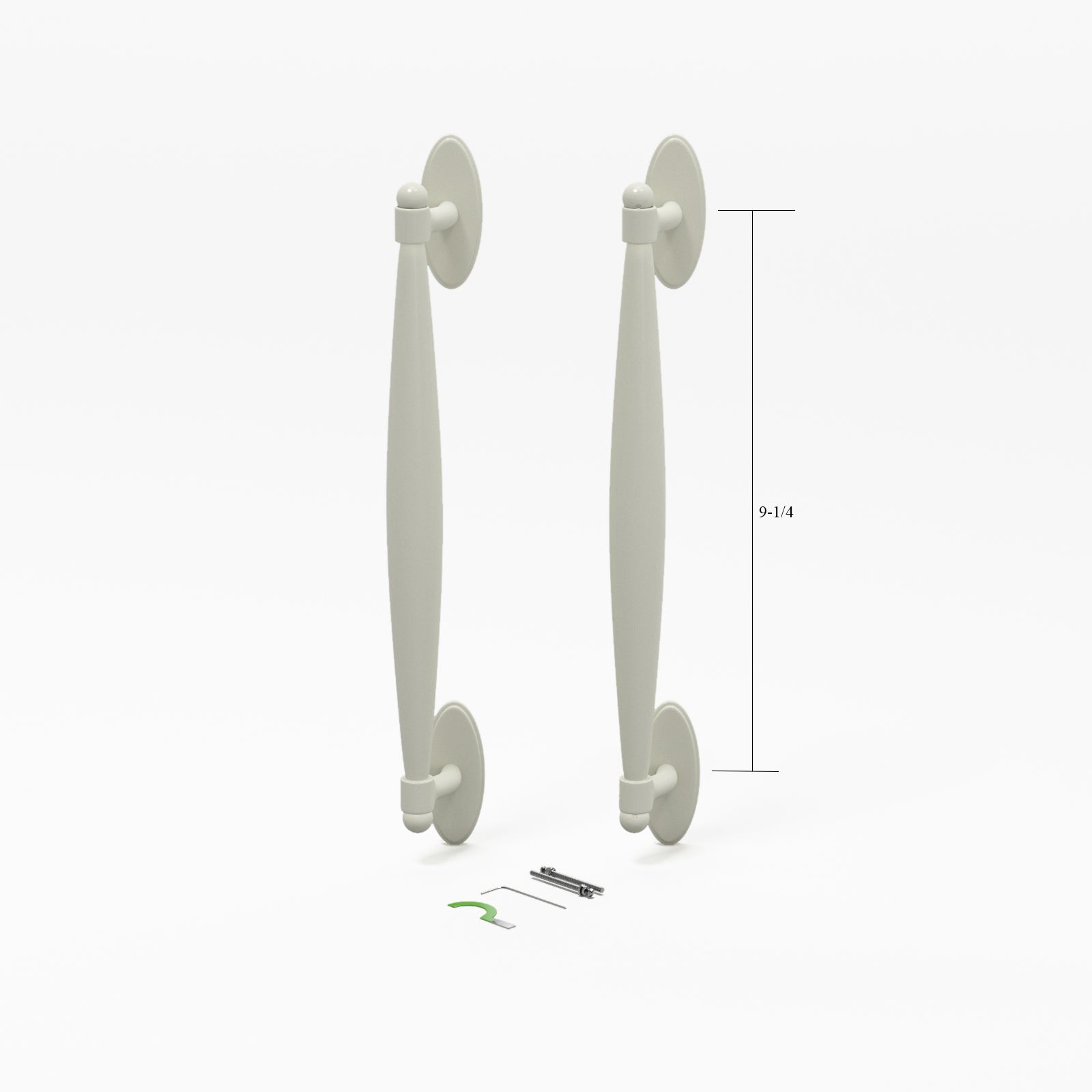 (DH-646) Windoor Sliding Door Interior and Exterior Handle Set, 9-1/4" Hole Space- - Garage and Sliding Door Hardware